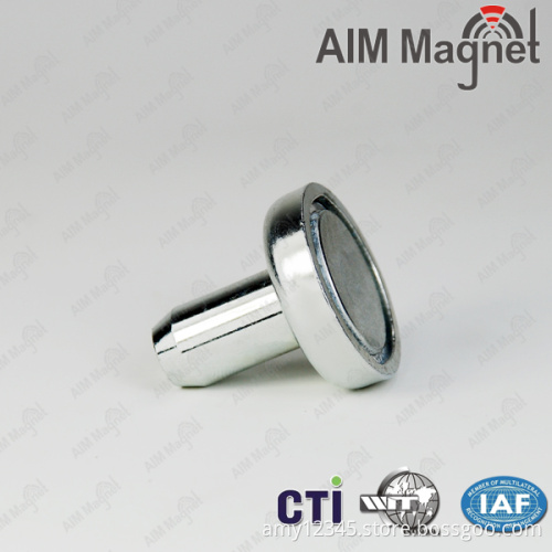Magnet Pot coated by Plastic Neodymium Magnet
